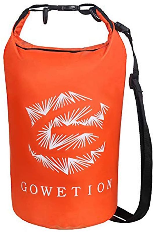 Photo 1 of 
GOWETION Floating Waterproof Dry Storage Bag Floating with 4.5L/10L Adjustable Shoulder Strap Roll Top Keeps Dry for Kayaking, Rafting,