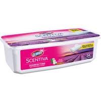 Photo 1 of Clorox Scentiva Disinfecting Wet Mopping Cloths Tuscan Lavender & Jasmine 