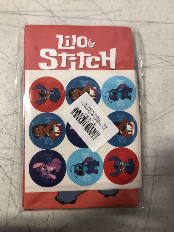 Photo 2 of 12 PCS LILO AND STITCH GOODIE PAPER BAGS WITH STICKERS