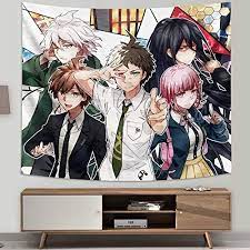 Photo 1 of DANGANRONPA TAPESTRY ANIME TAPESTRY FOR PARTY BEDROOM DECOR 60x70 INCH 