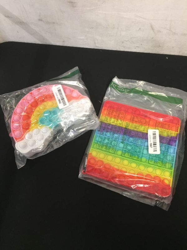 Photo 1 of SENSORY FIDGET LARGE SQUARE AND FIDGET PURSE WITH ADJUSTABLE STRAP INCLUDED 