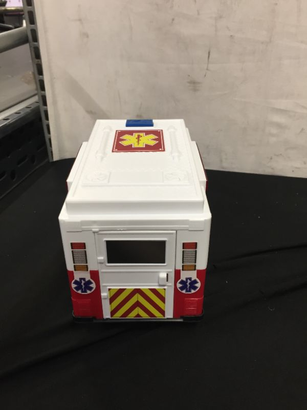 Photo 3 of 13 INCHES LIGHT UP TOY AMBULANCE TRUCK 