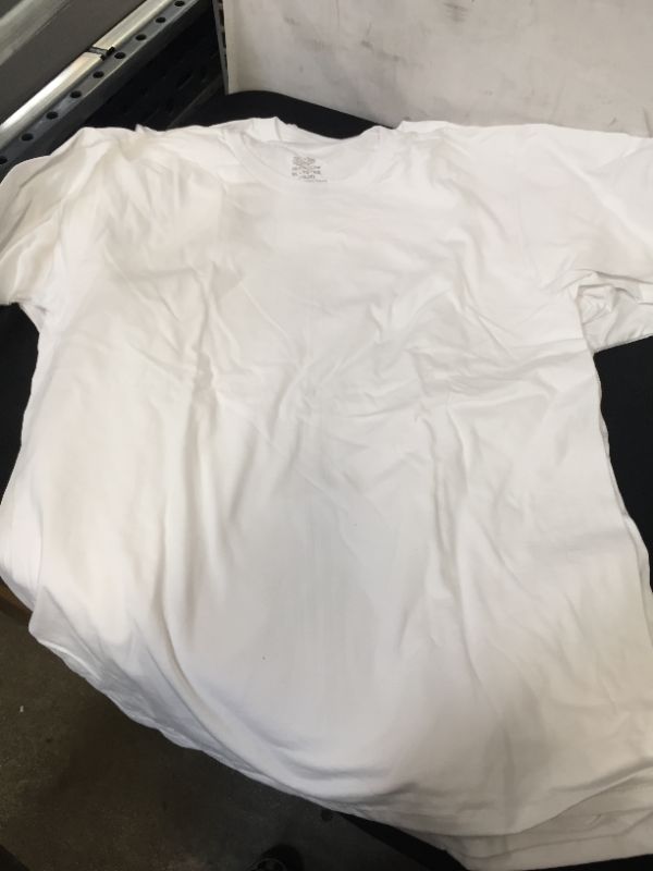 Photo 1 of 6 PACK OF MENS WHITE FRUIT OF THE LOOM UNDER-SHIRTS 