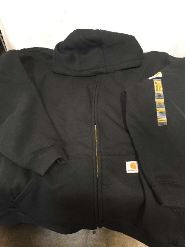 Photo 2 of CARHARTT MENS FULL ZIP SWEATSHIRT WITH HOOD SIZE 3XL TALL 