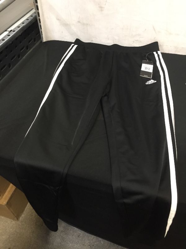 Photo 1 of adidas Girls' Tricot Joggers SIZE MEDIUM (10/12) --- SMALL MARK OF DIRT ON PRODUCT 