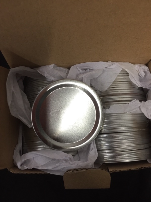 Photo 2 of 100 pcs canning lids 