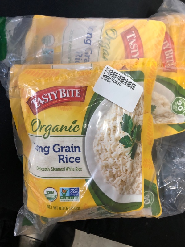 Photo 1 of Tasty Bite Organic Long Grain Rice, 8.8 Ounce, 6 Count