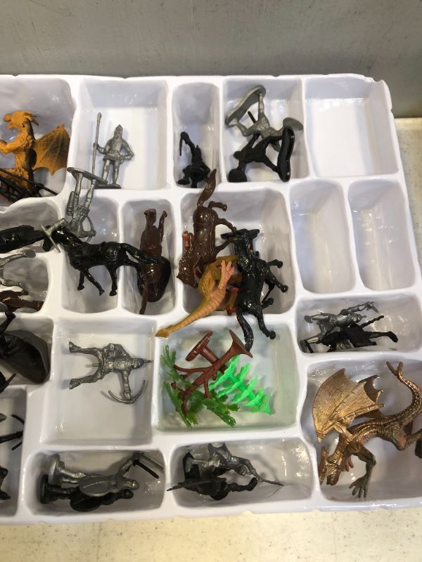 Photo 1 of unanscre Dragon Knight Advent Calendar 2021 for Kids, Christmas 24 Days Countdown Calendar with Medieval Knight Action Figure Horse and 4 Dragon Toys, Xmas Party Favors Gifts for Boys/Girls Age 3+
