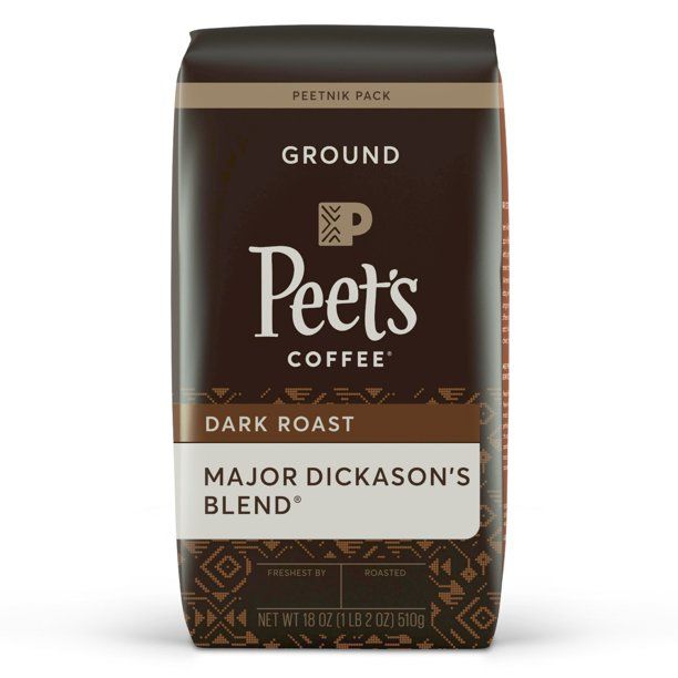 Photo 1 of Peet's Major Dickason Dark Roast Ground Coffee - 18oz---FRESHEST BY DATE WAS 11/03/2021---
