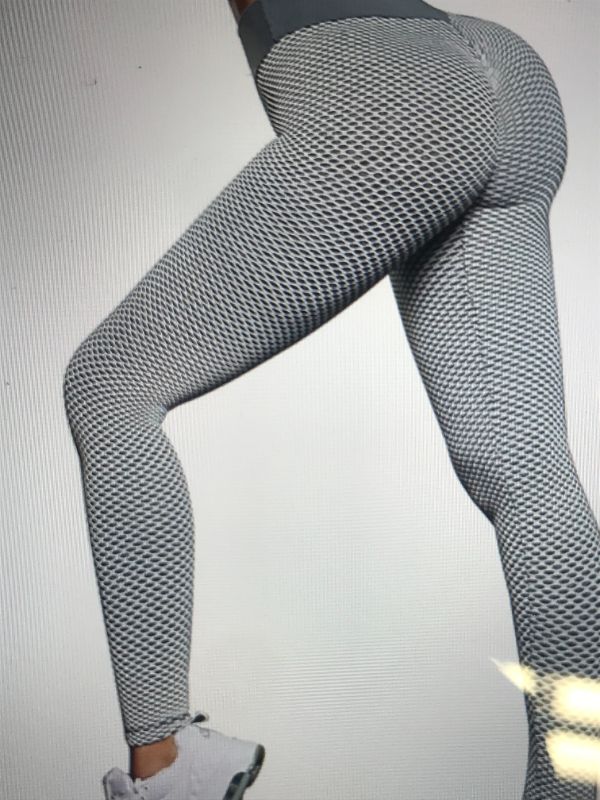 Photo 1 of OMKAGI SEXY BUTT LIFTING WORKOUT LEGGINGS GREY SMALL