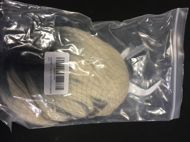 Photo 1 of Anogol Hair Cap + 80S Rocker Wig for Women Blonde Wigs for Punk Rock Wig Curly Wigs Ombre Brown Wigs

