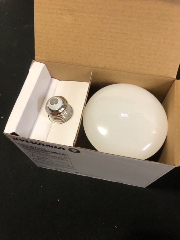 Photo 1 of 2 - SYLVANIA SMART+ Bluetooth LED Light Bulbs, BR30 9W Soft White, Dimmable, 46135757631
