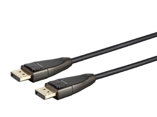 Photo 1 of Monoprice DisplayPort Cable - 20 feet | 32.4Gbps, 8K@30Hz, 5K@60Hz, 4K@120Hz, Fiber Optic, AOC - SlimRun AV Series
