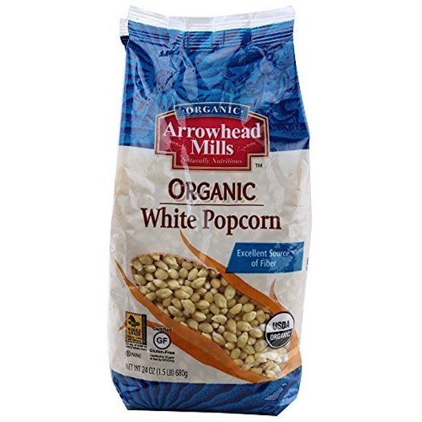 Photo 1 of (6 Pack) Arrowhead Mills Organic White Popcorn, 24 Oz---BEST BY DATE WAS OCT 21 2021---
