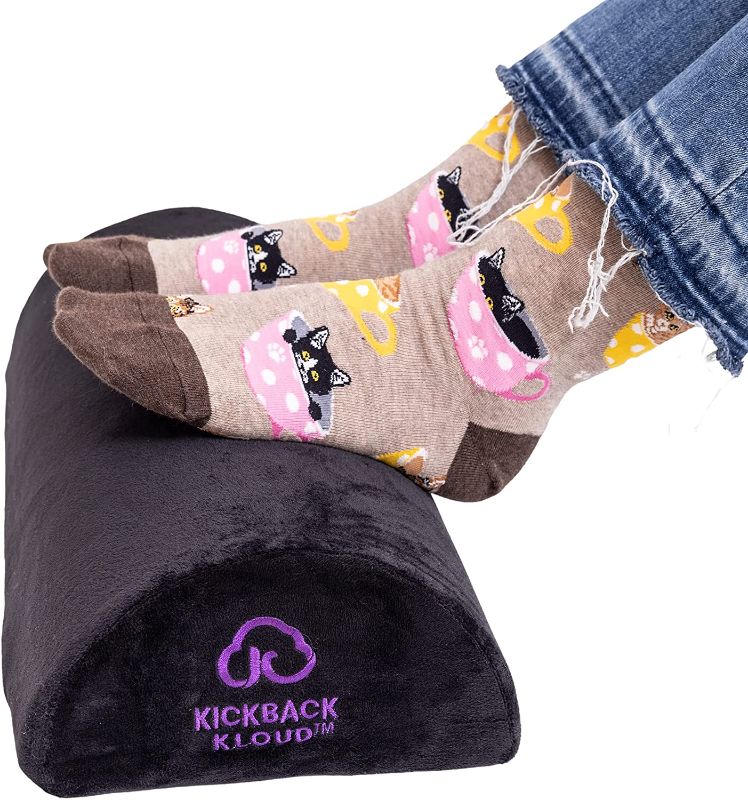 Photo 1 of  KickBack Kloud Ergonomic Memory Foam Foot Rest