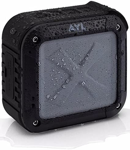 Photo 1 of AYL Soundfit Bluetooth Shower Speaker - Certified Waterproof - Wireless, Black