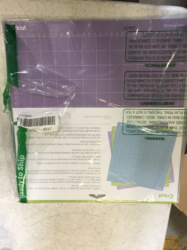 Photo 2 of Cricut Variety Pack(1 StrongGrip, 1 LightGrip, 1 StandardGrip) Adhesive Cutting Mat 12"x12" - For Cricut Explore Air 2/Cricut Maker - 3 Pack
