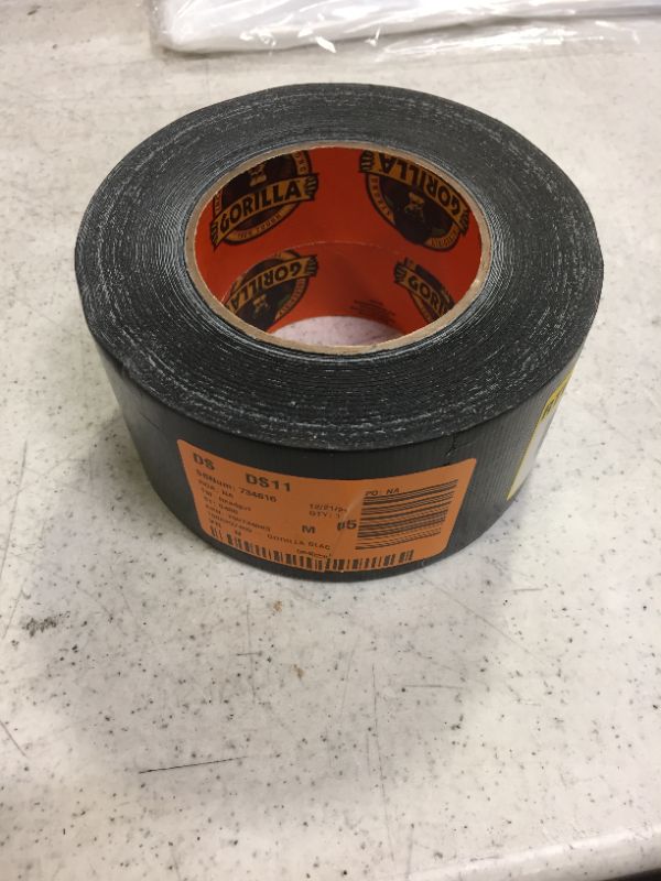 Photo 2 of 25 yds. Tough and Wide Black Duct Tape
