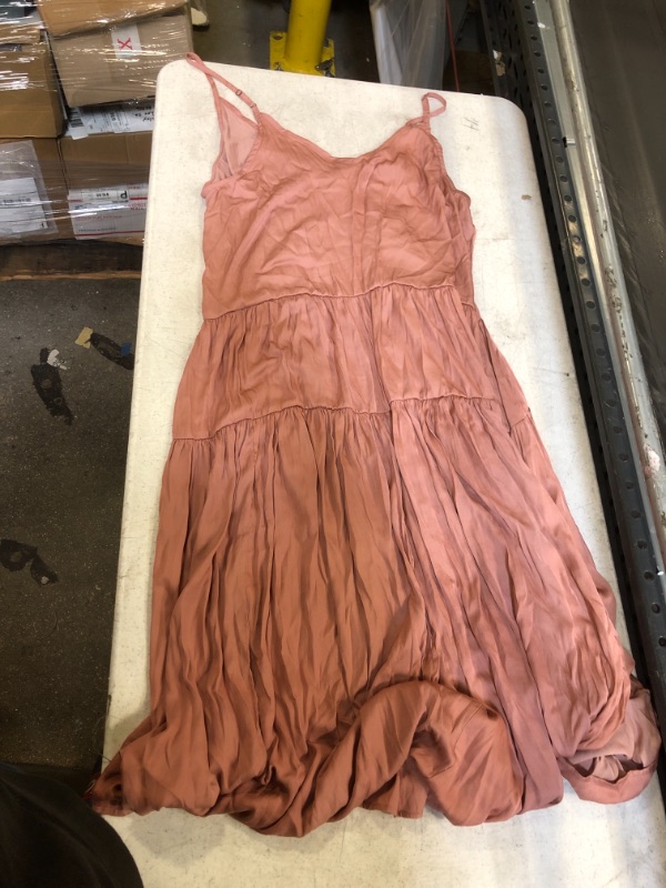 Photo 1 of Generic Rose Gold Spaghetti Strap Dress. XL
