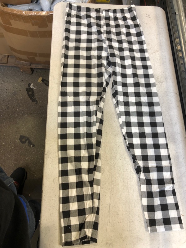 Photo 1 of Generic Black and White Christmas Pajama Set. 2XL