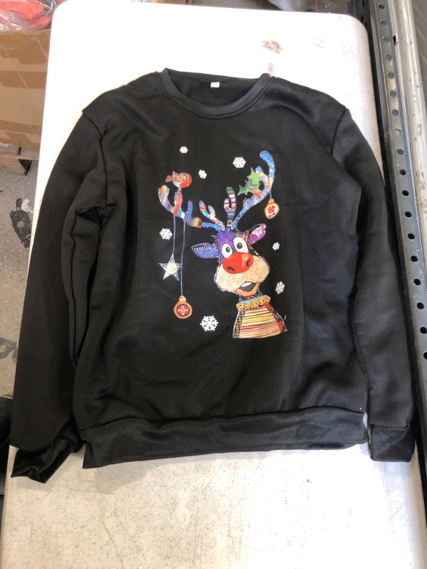 Photo 1 of Generic Black Christmas Sweater. 2XL