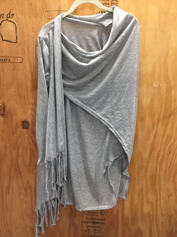 Photo 1 of Generic Grey Long Sleeve Cardigan. unknow size ---looks like s-m
