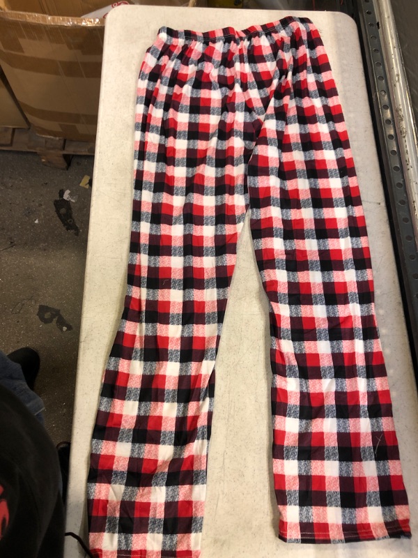 Photo 2 of Generic Red and White Christmas Pajama Set. 2XL