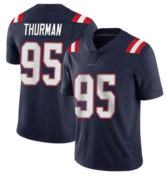 Photo 1 of Youth Nick Thurman New England Patriots No.95 Limited Team Color Vapor Untouchable Jersey - Navy
SIZE M
NOT AUTHENTIC 