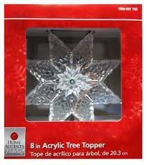 Photo 1 of Home Accents Holiday Holiday Ornaments & Decor 8 in. 10-Light Star Tree Topper C
