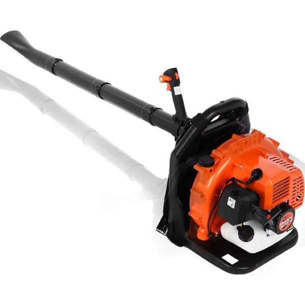 Photo 1 of gas powered back pack leaf blower 2-stroke