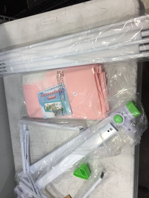 Photo 1 of KIDS BED RAILING - PINK - NO ENGLISH INSTRUCTIONS