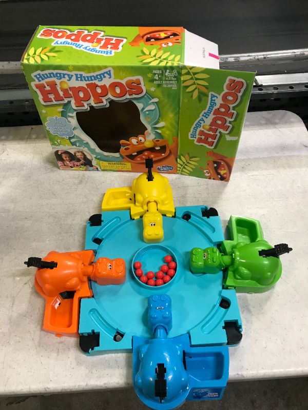 Photo 1 of Hungry Hungry Hippos Game