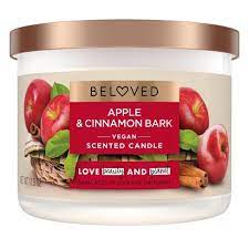 Photo 1 of Beloved Apple & Cinnamon Bark Candle - 11.5oz
