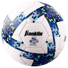 Photo 1 of Franklin Sports All Weather Size 5 Soccer Ball - Blue
