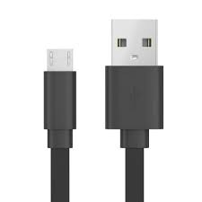 Photo 1 of Just Wireless 6ft Flat TPU Micro USB to USB-A Cable - Black
