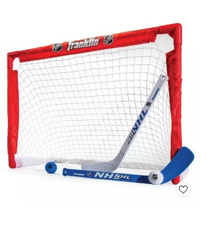 Photo 1 of Franklin Sports NHL Mini Hockey Goal Set
