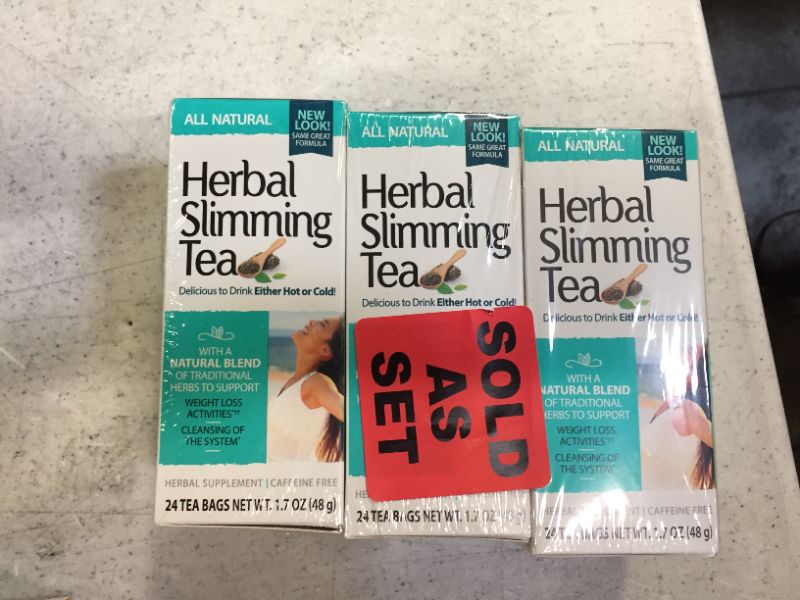 Photo 2 of 21st Century Slimming Tea, Natural, 24 Count (Pack of 3)
