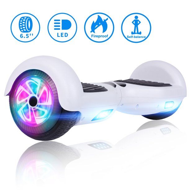 Photo 1 of SISIGAD 6.5" Two-Wheel Self Balancing Hoverboard with LED Lights Electric Scooter Hoverboard for Kids UL 2272 Certified
