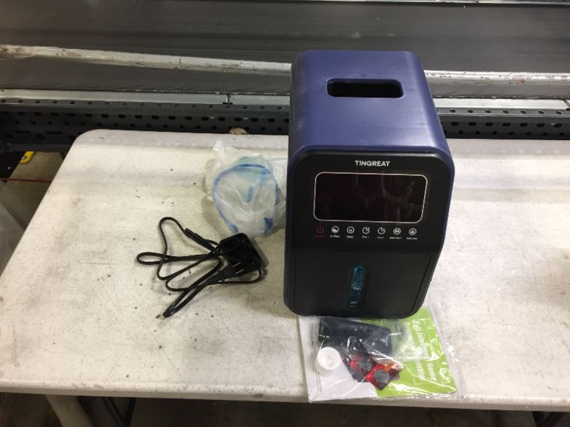 Photo 3 of tingreat full intelligent home oxygen concentrator blue 