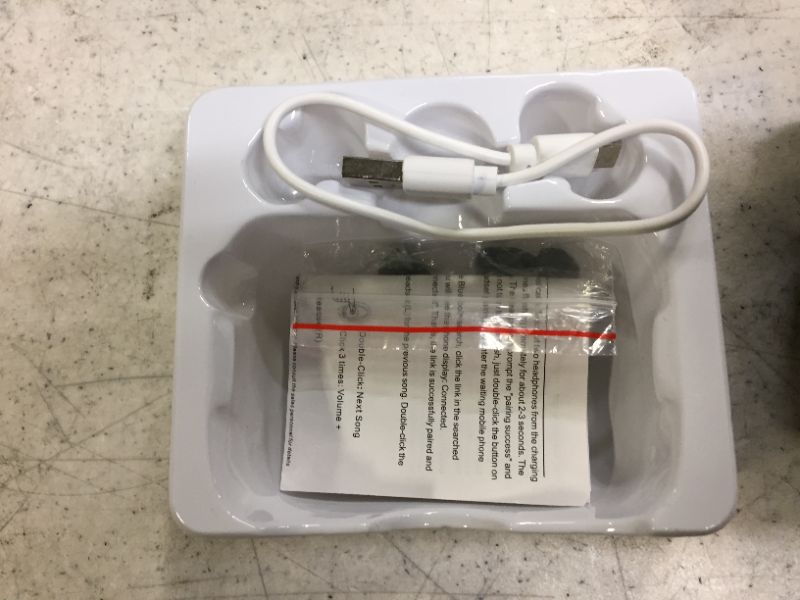 Photo 3 of generic bluetooth earbuds black 