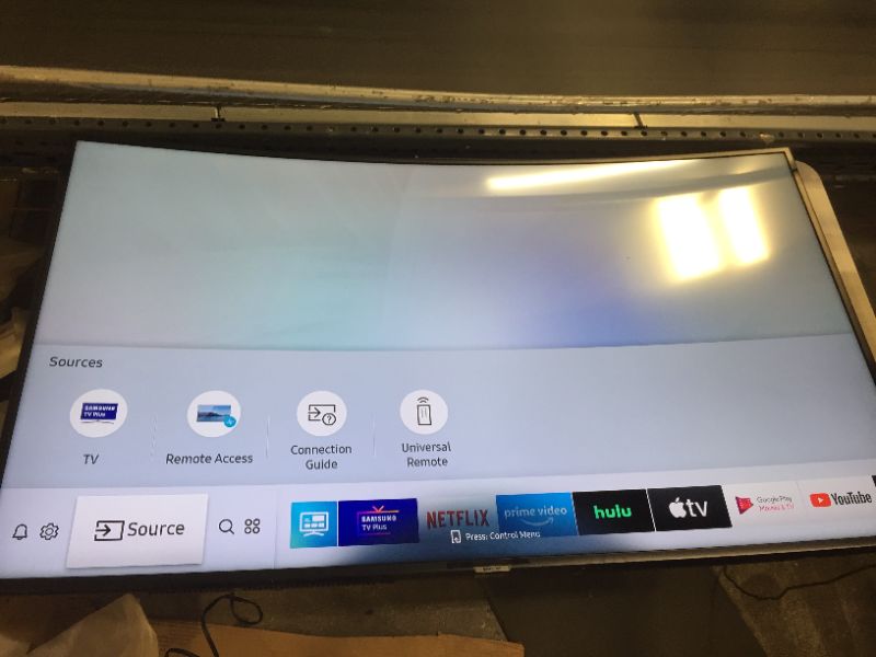Photo 2 of Samsung UN55RU7300FXZA Curved 55-Inch 4K UHD 7 Series Ultra HD Smart TV with HDR and Alexa Compatibility (2019 Model)
