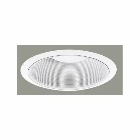 Photo 1 of 6" INCH RECESSED CAN LIGHT WHITE BAFFLE TRIM HALO 310W
