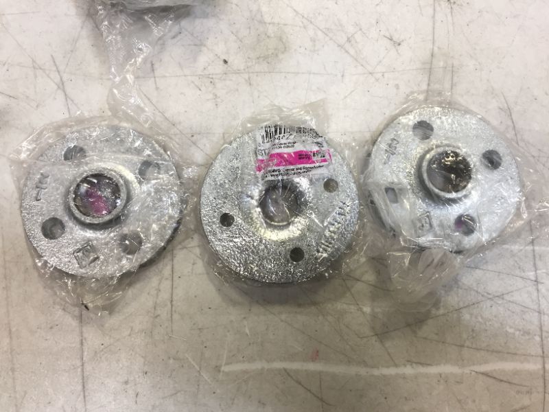 Photo 1 of 3 PACK LDR 311 F-12 Galvanized Floor Flange, 1/2-Inch
