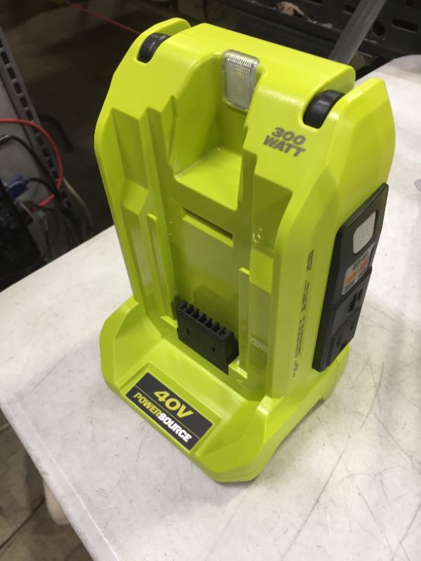 Photo 1 of 300-Watt Powered Inverter Generator for 40-v battery | Ryobi ryi300bg 40v
