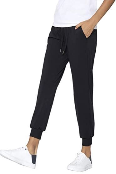 Photo 1 of AJISAI Women's Joggers Pants Drawstring Running Sweatpants with Pockets Lounge Wear
Size: L