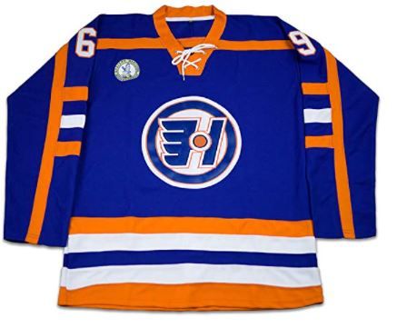 Photo 1 of boriz Doug Glatt Halifax Hockey Jersey Includes EMHL and A Patches Stitch Size pt 2
Size: 38