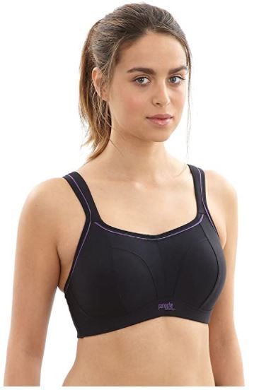 Photo 1 of Panache Plus Size Women's Non-Wired Sports Bra Black
Size: 34DD