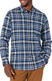 Photo 1 of Amazon Essentials Men's Regular-fit Long-Sleeve Flannel Shirt
