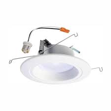 Photo 1 of RL 5 in. and 6 in. 2700K-5000K White Integrated LED Recessed Ceiling Light Trim at Selectable CCT, (665 Lumens)
