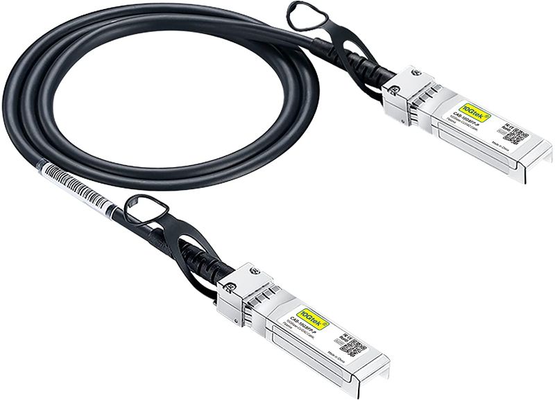 Photo 1 of #10Gtek# SFP+ DAC Twinax Cable, Passive, Compatible with Ubiquiti ES-48/ES-16-XG/USW-Pro-24-POE/USW-Pro-48-POE/US?16?XG/US?48, 0.5 Meter(1.6ft)
